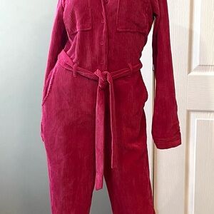 Wild Fable Pink Corduroy Jumpsuit